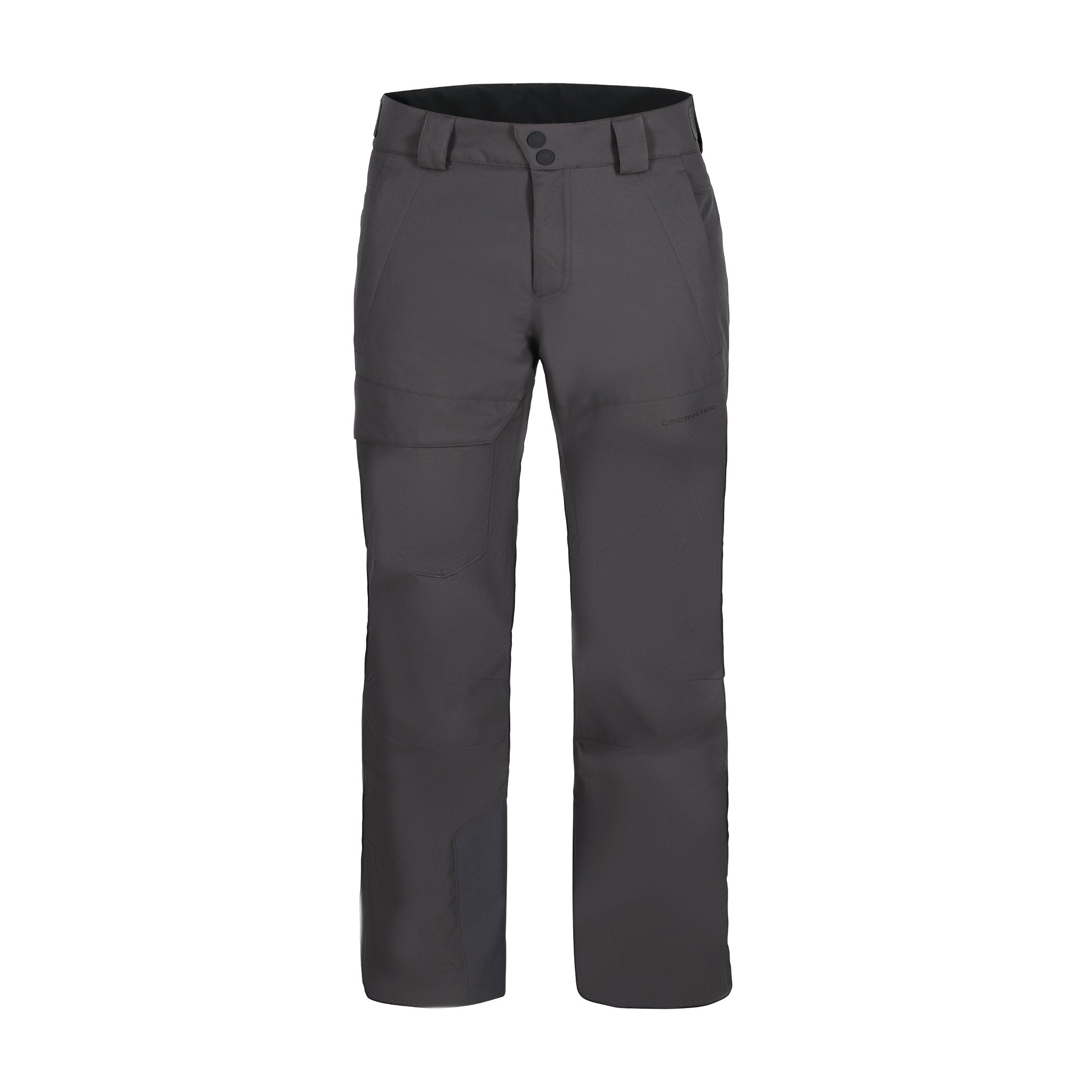 Obermeyer Orion Insulated Pant 2025 - Basalt, Dark Grey - Front