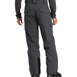 Obermeyer Alpinist Stretch Pant 2025 - Dark gray pants with a subtle pattern of thin, darker stripes on the upper thigh area.