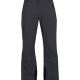 Obermeyer Alpinist Stretch Pant 2025 - Black ski pants with a subtle white stripe on the side of one leg.