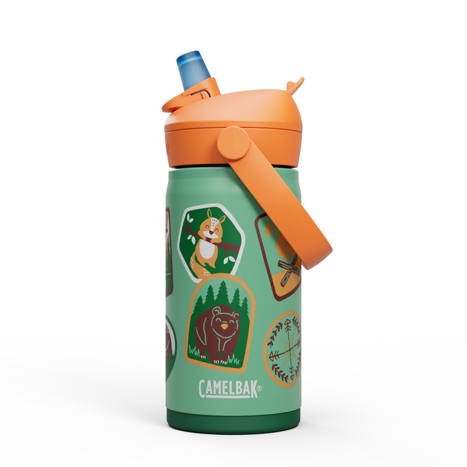CamelBak Thrive™ Flip Straw Kids 12oz Bottle, Insulated Stainless Steel