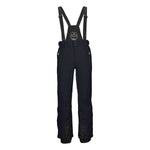 Killtec Enosh Detachable Suspender Pant 2025 - Black snow pants with adjustable suspenders and multiple pockets, featuring a sleek black color scheme.
