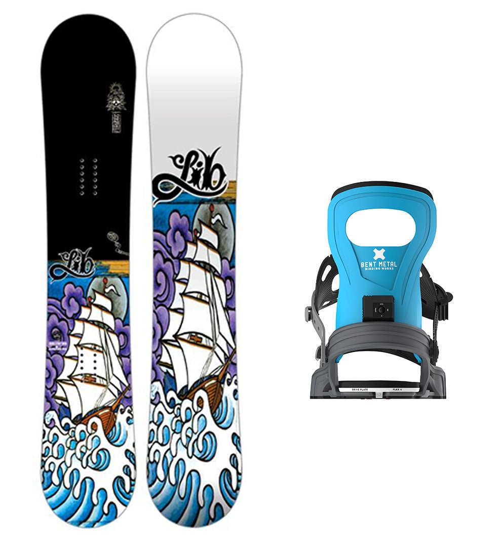 Lib Tech Jamie Lynn Twin 30 Year Snowboard with Bent Metal Bolt Snowbo