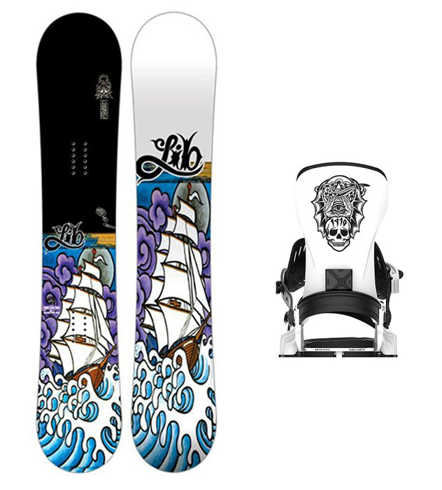 Lib Tech Jamie Lynn Twin 30 Year Snowboard with Bent Metal Transfer Snowboard Binding 2025