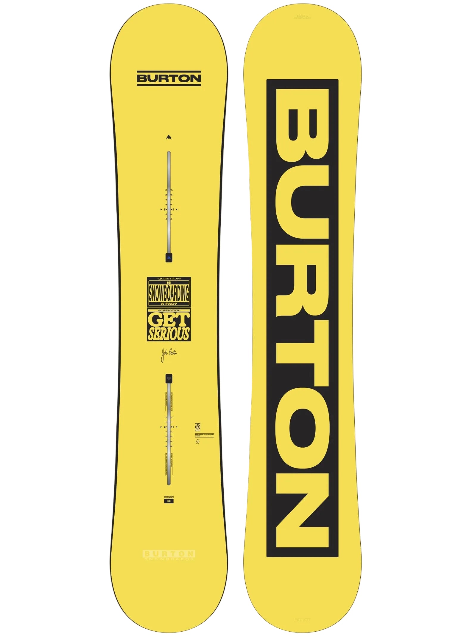 Burton From Burton to the World Snowboard Blem 2026