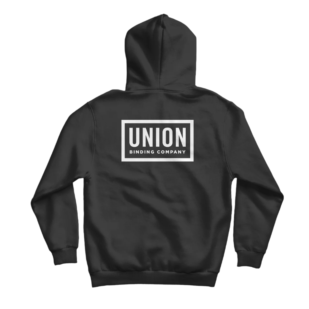 Union Team Hoodie 2026 - A black hoodie with a white logo on the chest that says "UNION" in bold letters, and below it, smaller text reading "TEAM HOODIE 2026".