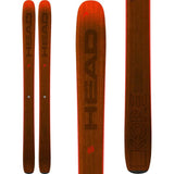Head Kore 99 Skis 2025 - A pair of skis with a brown base and black lettering that reads "HEAD" on top.