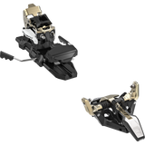 Dynafit Ridge Alpine Touring Ski Binding - A black ski binding with a gold-colored metal component on top and a white logo that says "dynafit" in black letters.
