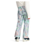 Obermeyer Girl's Brooke Print Pant 2025 - Pastel-colored geometric shapes on a white background.