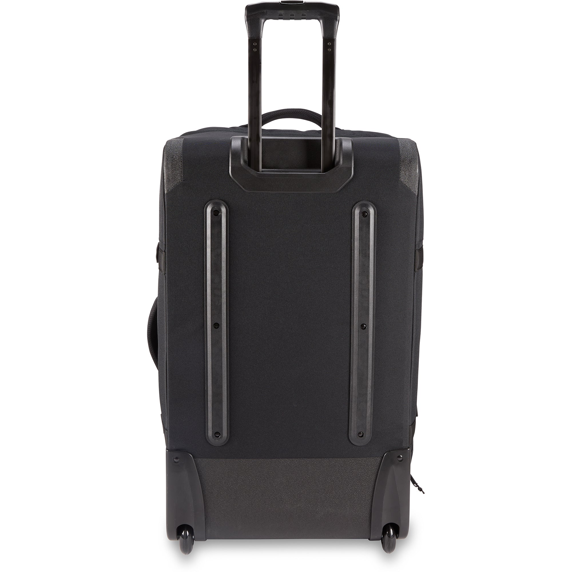 Dakine 365 Roller 100L Bag - Black roller suitcase with four wheels and a retractable handle.