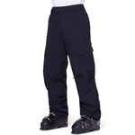 The Quantum Therm Pant in Men's size from Arc'teryx appears to be black with zippered pockets on either side.
