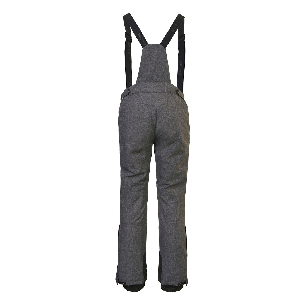 Killtec KSW 146 Insulated Pants - Dark gray pants with a subtle pattern of thin, darker lines and a slight sheen to the fabric.