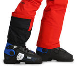 Spyder Men's Boundary Insulated Pants - These pants are black with a red stripe down the side of each leg.