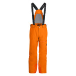 Spyder Men's Dare Insulated Pant - Black snow pants with a subtle pattern of thin white lines on the upper thigh area.
