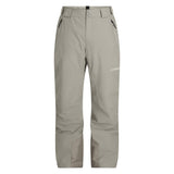Spyder Men's Sentinel Insulated Pants 2025 - A pair of khaki-colored insulated pants with a zippered fly and two front pockets.