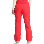 Spyder Women's Winner Insulated Pants 2025 - Solid black pants with a ribbed waistband and zippered pockets.