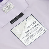 Spyder Girls' Lola Insulated Jacket 2025 - A light purple jacket with a white Spyder logo on the chest and a black zipper.