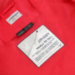 Spyder Girls' Lola Insulated Jacket 2025 - A bright pink jacket with a white logo on the left chest and a black zipper down the front.