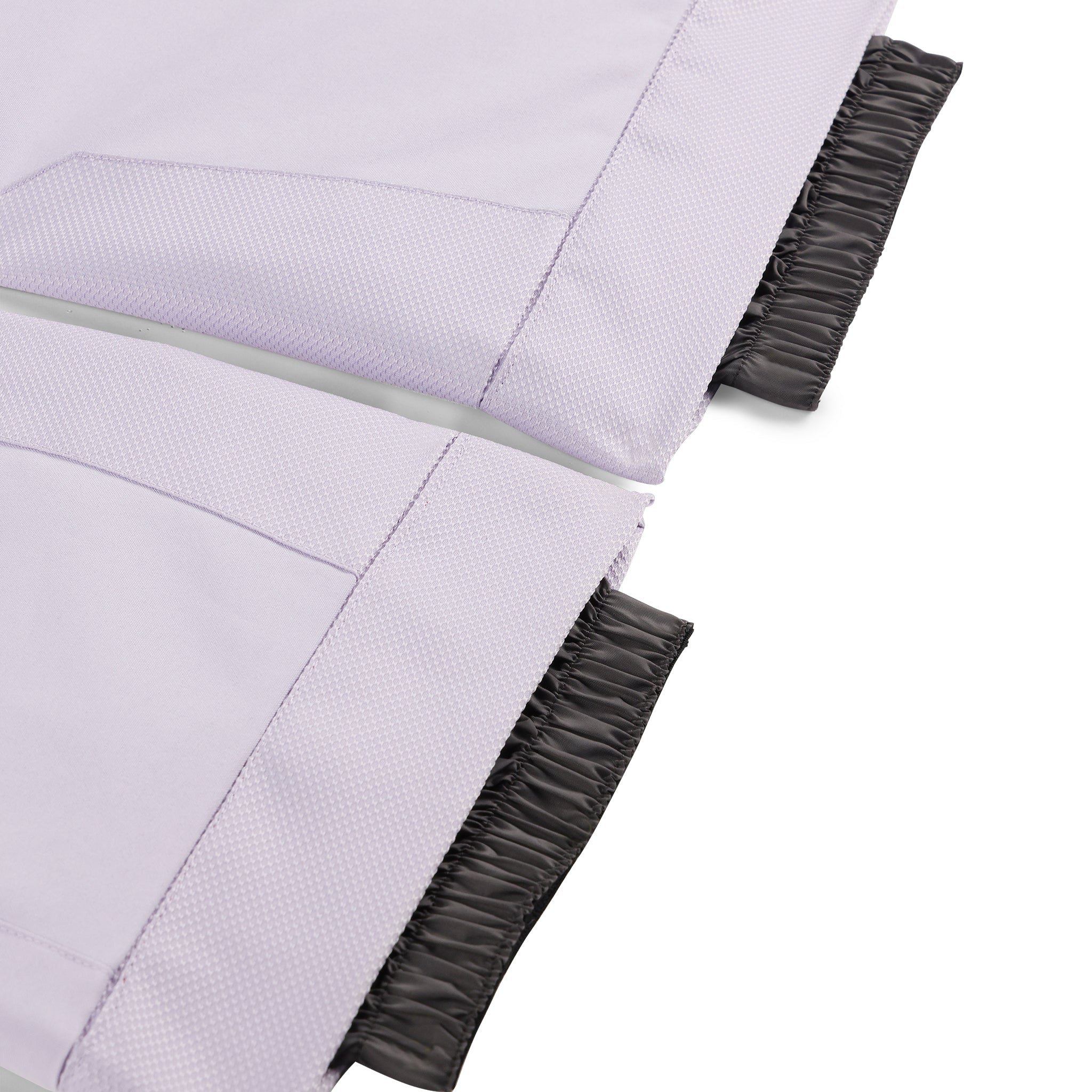 Spyder Girls' Olympia Insulated Pant 2025 - Light purple ski pants with a textured pattern on the side of the leg.