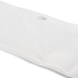 Spyder Girls' Olympia Insulated Pant 2025 - White snow pants with a black logo on the left thigh and a small pocket on the right hip.