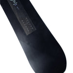 Arbor Women's Kuro Neko Snowboard 2026 - A black snowboard with a white graphic of a cat on top of a tree.