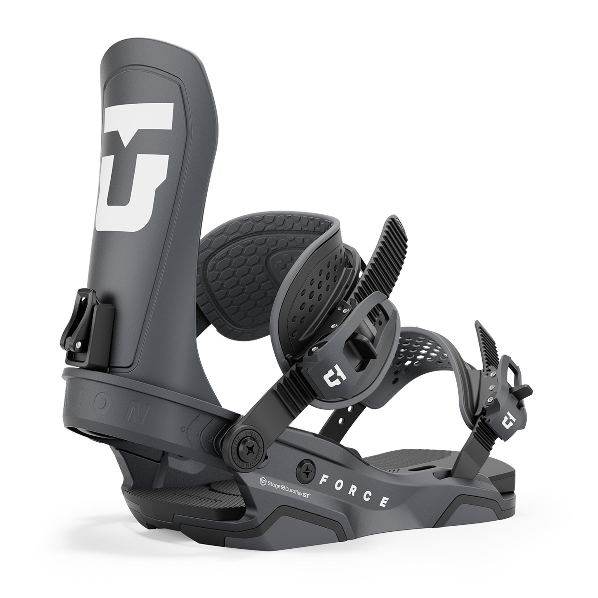 snowboard bindings union force Union Force Snowboard Bindings 2025 S Gunmetal