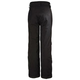 Helly Hansen Junior's Legendary Insulated Pant 2025 - Black insulated ski pants with a white logo on the left leg.