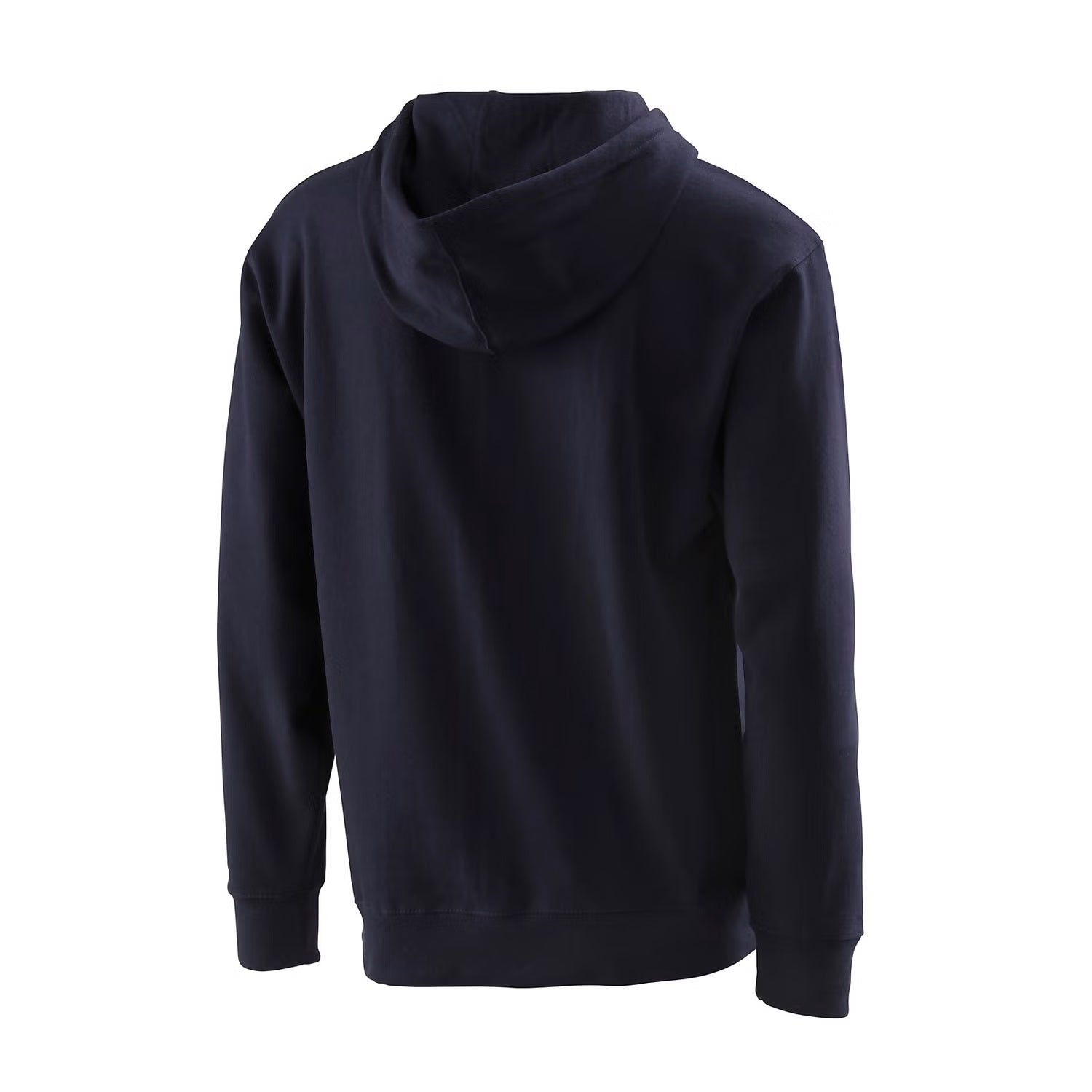 Speedo Vintage Logo Hoodie - A navy blue hoodie with a faded vintage logo on the front, featuring a hood and long sleeves.