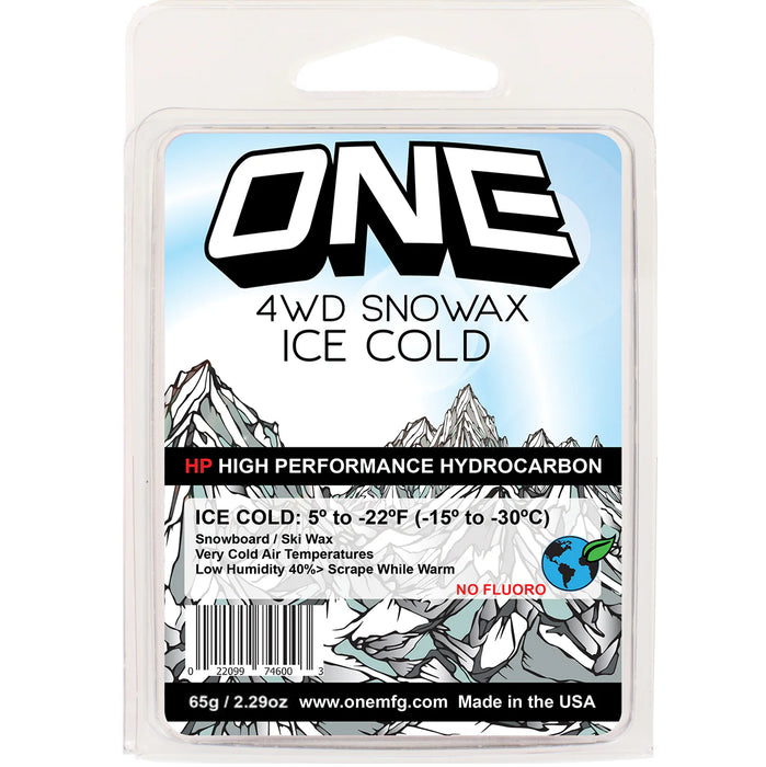 Oneball 4WD Ice Wax 5F to -22F 2025