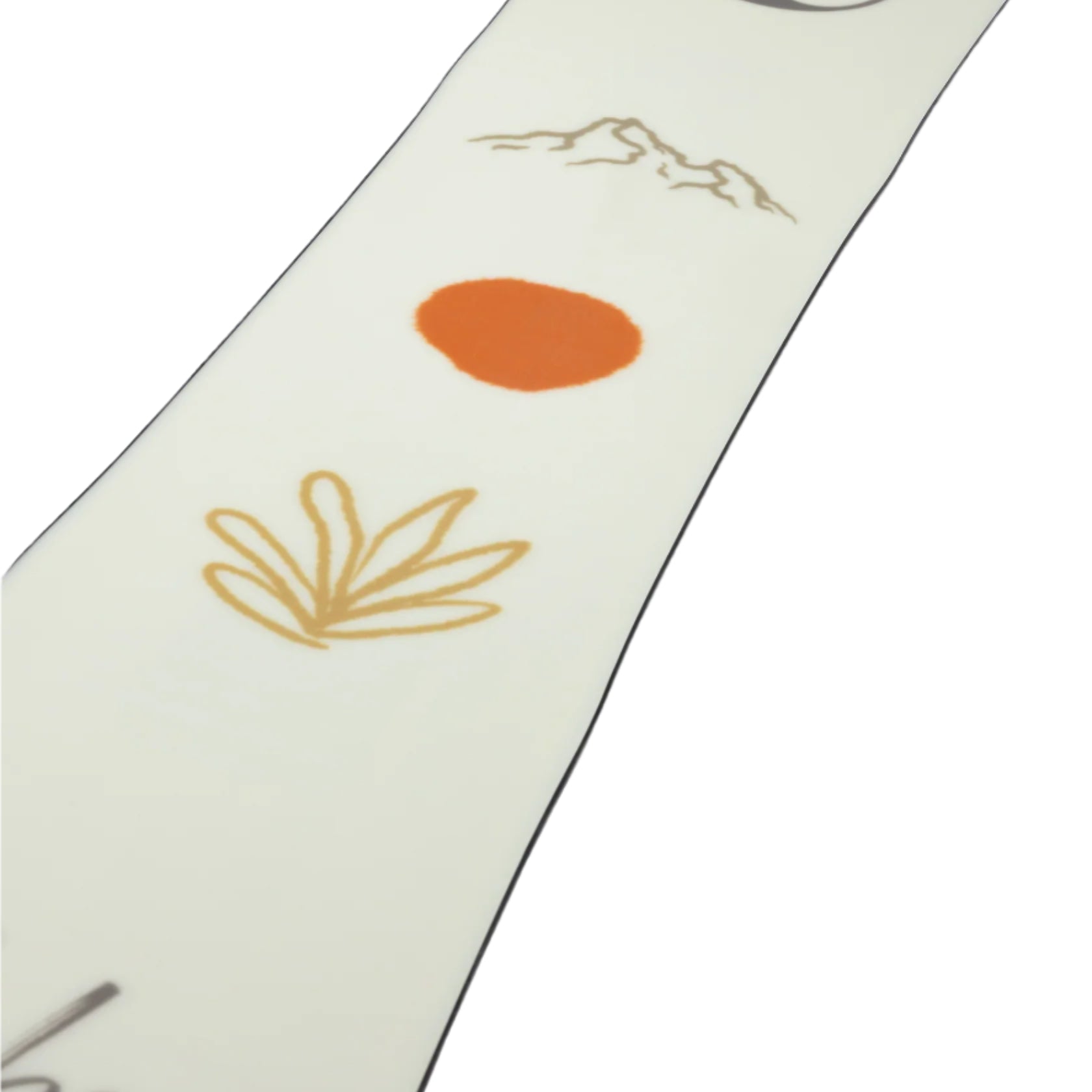 Arbor Women's Swoon Snowboard 2026 - A snowboard with a black and white logo on top.