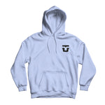 Union Team Hoodie 2025 - A light gray hoodie with a black logo on the left chest featuring a stylized "U" and "T" intertwined in white.