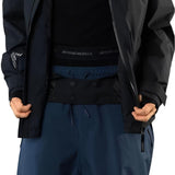 Beyond Medals Fullzip Insulated Jacket 2025 - A black jacket with white lettering on the left sleeve and a zipper down the front.