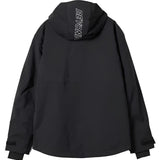 Beyond Medals Fullzip Insulated Jacket 2025 - A black jacket with a hood, featuring white lettering on the back and a zipper down the front.