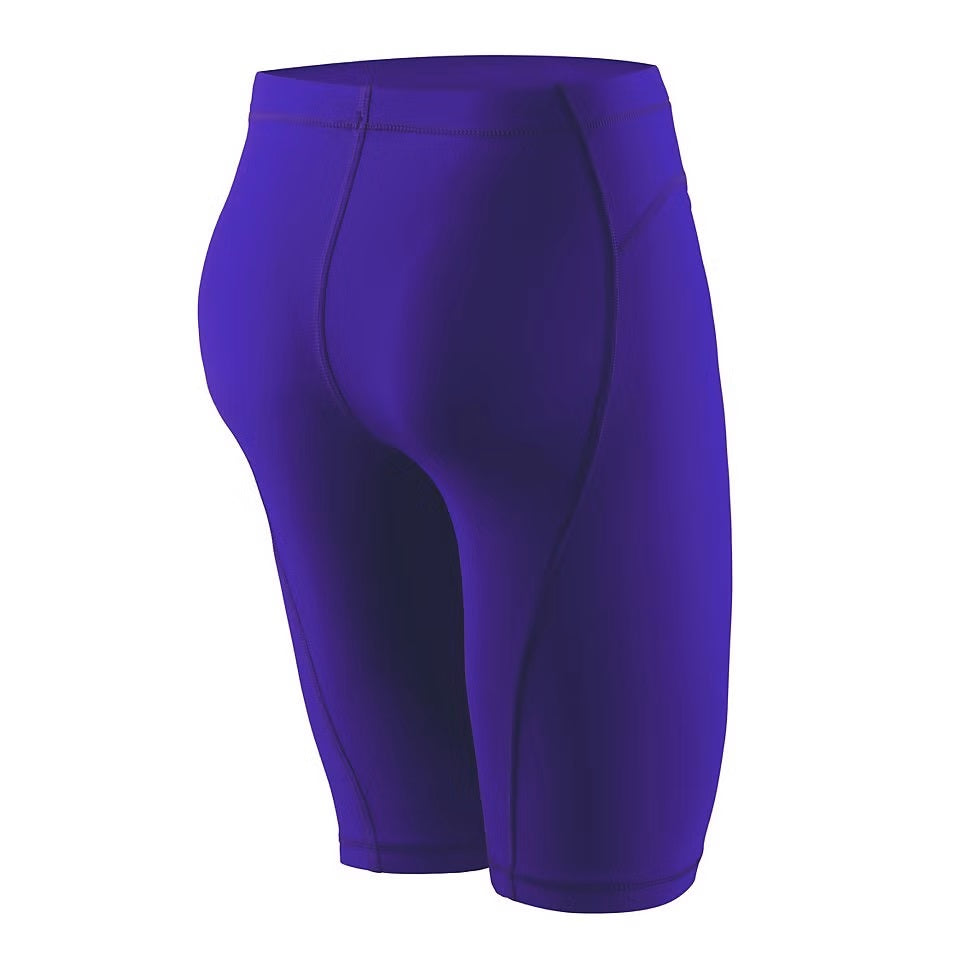 Speedo Vanquisher Jammer Tech Suit - A sleek, high-tech swimsuit with a streamlined design and subtle logo on the left hip.