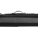 Axis Journey Single Padded Ski Bag 2022 - This bag is black with a zippered top and two handles on either side.