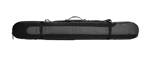 Axis Journey Single Padded Ski Bag 2022 - This bag is black with a zippered top and two handles on either side.