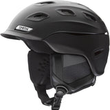 Smith Men's Vantage AF Helmet 2022 - Matte black helmet with a sleek, aerodynamic design and ventilation system.