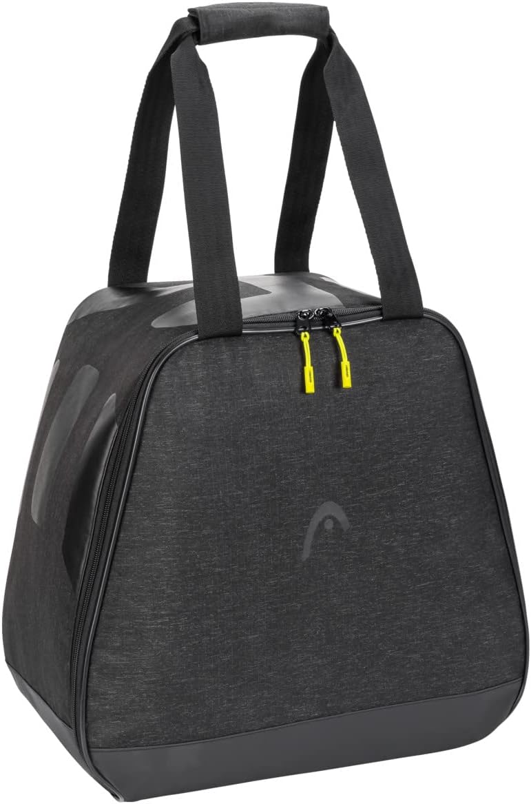 Head Kore Boot Bag 30L 2023 - Black bag with a zippered top and two handles, featuring a white logo on the front.