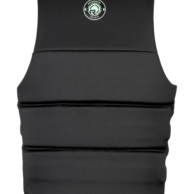 Radar Staple CGA Life Vest 2024 - Black life vest with white logo on chest and black straps.
