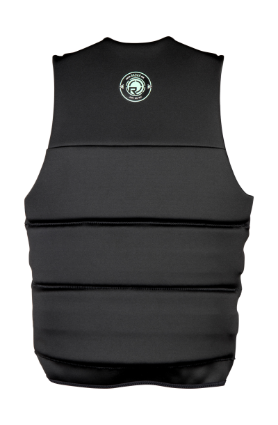 Radar Staple CGA Life Vest 2024 - Black life vest with white logo on chest and black straps.