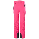 Helly Hansen Women's Legendary Insulated Pant 2025 - A pair of women's insulated ski pants in a solid black color with zippered pockets and adjustable cuffs.