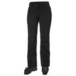 Helly Hansen Women's Legendary Insulated Pant 2025 - Black insulated ski pants with zippered pockets and a button fly.