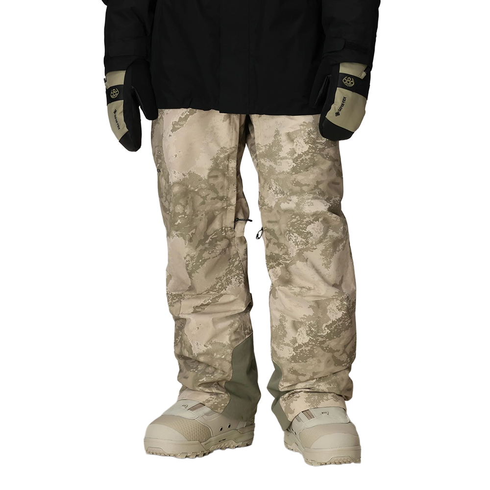686 Men's GORE-TEX Core Shell Pant LIMESTONE Hemisphere PRINT / M