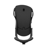 Union Women's Trilogy Classic Snowboard Bindings 2025 - A black snowboard binding with a textured top and rounded edges, viewed from above.