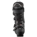 Salomon S Pro MV 100 Ski Boots 2024 - Black ski boots with a textured pattern on the side and silver buckles.