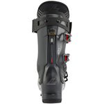 Lange Shadow 120 LV Ski Boots 2025 - Black ski boots with a sleek, modern design and silver accents on the buckles.