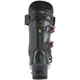 Lange Shadow 120 LV Ski Boots 2025 - Black ski boots with a sleek, modern design and silver accents on the buckles.