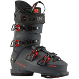 Lange Shadow 120 LV Ski Boots 2025 - Black ski boots with silver buckles and straps.