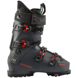 Lange Shadow 120 LV Ski Boots 2025 - Black ski boots with red accents and a white logo on the side.