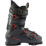 Lange Shadow 120 MV Ski Boots 2025 - Black ski boots with red buckles and straps.