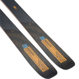 K2 Mindbender 96C skis 2024 feature a black design with red accents.